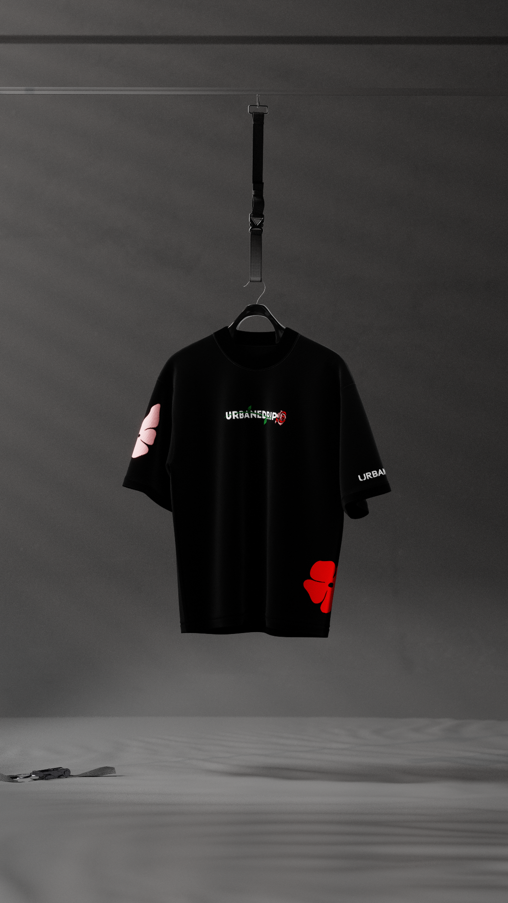 NO TIME FOR ROMANCE OVERSIZED TEE