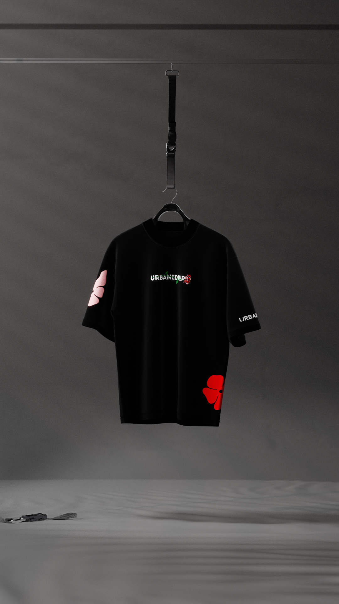 NO TIME FOR ROMANCE OVERSIZED TEE