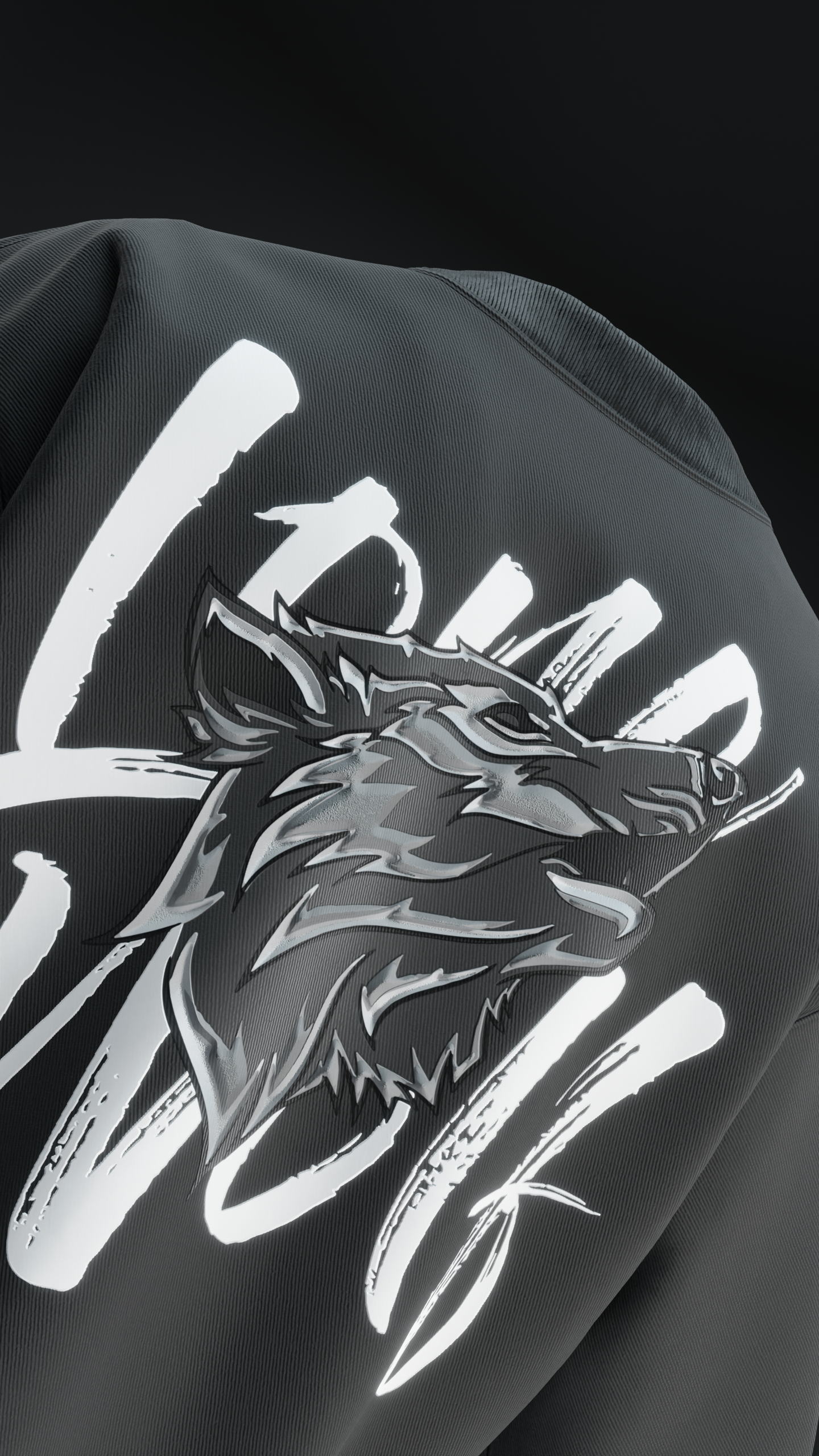 LONE WOLF OVERSIZED TEE