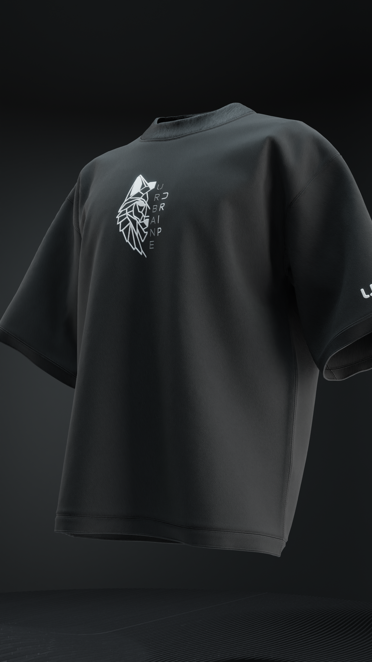 LONE WOLF OVERSIZED TEE